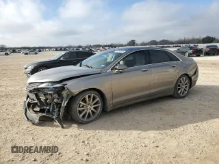 2016 Lincoln MKZ with VIN 3LN6L2GK2GR626188, listed as a Copart auction lot 46745855 with 104,785 mi miles and Salvage Title. Bid and sale history available at carsss.com. Image 1.