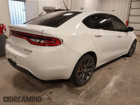 2016 Dodge Dart SXT z VIN 1C3CDFBB9GD610179, wystawiony jako IAAI lot #42076784 z przebiegiem 173 346 mil mil oraz . Historia ofert i sprzedaży dostępna na DreamBid. Obrazek 4.