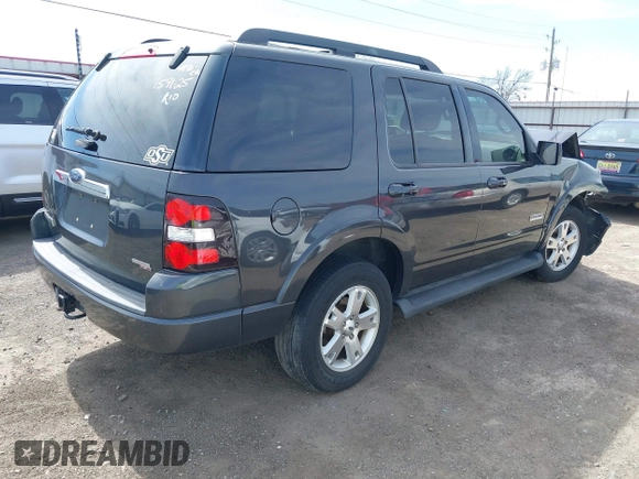 2007 Ford Explorer XLT with VIN 1FMEU73EX7UB50867, listed as a IAAI auction lot 41807131 with 182,673 mi miles. Bid and sale history available at carsss.com. Image 4.
