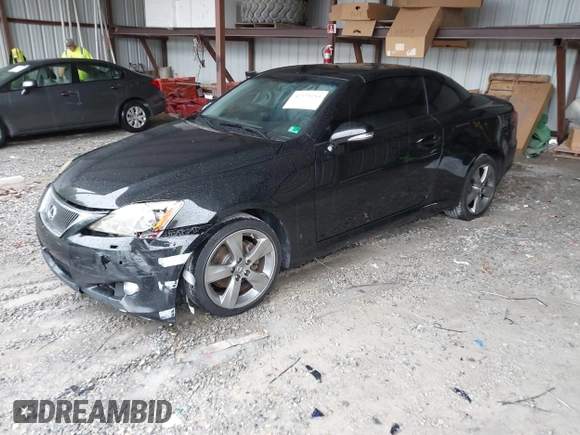 2010 Lexus IS 250 C with VIN JTHFF2C20A2506420, listed as a IAAI auction lot 42323253 with 185,587 mi miles and . Bid and sale history available at DreamBid. Image 2.