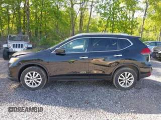 2017 Nissan Rogue SL with VIN 5N1AT2MV8HC897393, listed as a IAAI auction lot 42331237 with 61,155 mi miles and . Bid and sale history available at DreamBid. Image 14.