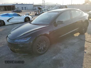 2024 Tesla Model 3 Long Range with VIN 5YJ3E1EB1RF799493, listed as a Copart auction lot 42561895 with 1,267 mi miles and Salvage Title. Bid and sale history available at DreamBid. Image 1.
