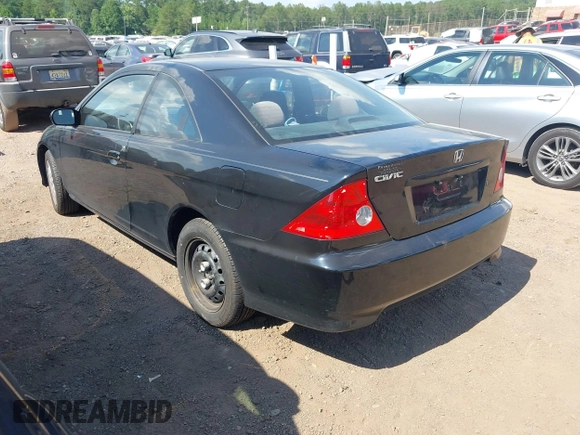 2005 Honda Civic LX with VIN 1HGEM22535L010317, listed as a IAAI auction lot 39718467 with 193,090 mi miles and . Bid and sale history available at DreamBid. Image 3.