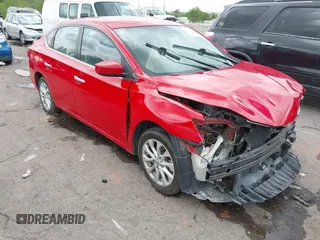 2018 Nissan Sentra SV z VIN 3N1AB7AP9JL652920, wystawiony jako IAAI lot #42204147 z przebiegiem 53 315 mil mil oraz . Historia ofert i sprzedaży dostępna na DreamBid. Obrazek 1.