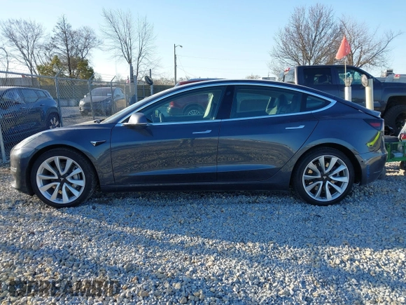 2020 Tesla Model 3 Long Range with VIN 5YJ3E1EB9LF795408, listed as a IAAI auction lot 41735428 with 56,013 mi miles. Bid and sale history available at carsss.com. Image 14.