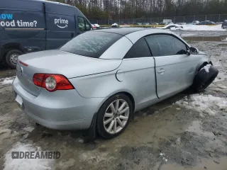 2007 Volkswagen Eos 3.2L with VIN WVWFB71FX7V037070, listed as a Copart auction lot 44582665 with Not Provided miles and Salvage Title. Bid and sale history available at DreamBid. Image 3.