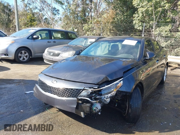 2017 Kia Optima LX with VIN 5XXGT4L34HG129887, listed as a IAAI auction lot 41653680 with 123,350 mi miles. Bid and sale history available at carsss.com. Image 12.