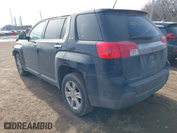 2013 GMC Terrain SLE with VIN 2GKALMEK7D6433734, listed as a IAAI auction lot 41509160 with 164,758 mi miles. Bid and sale history available at carsss.com. Image 3.