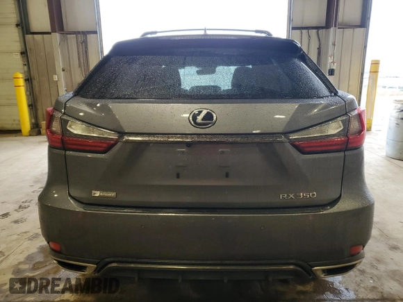2021 Lexus RX with VIN 2T2SZMDA2MC290015, listed as a Copart auction lot 52081695 with 31,389 mi miles and Salvage Title. Bid and sale history available at carsss.com. Image 6.