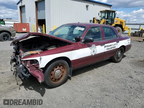 2009 Ford Police Interceptor with VIN 2FAHP71V59X129891, listed as a Copart auction lot 56601354 with Not provided miles and Salvage title. Bid and sale history available at DreamBid. Image 1.