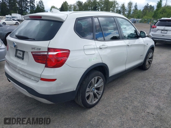 2016 BMW X3 xDrive35i z VIN 5UXWX7C53G0S17895, wystawiony jako IAAI lot #42316628 z przebiegiem 113 914 mil mil oraz . Historia ofert i sprzedaży dostępna na DreamBid. Obrazek 4.