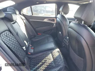 2021 Genesis G70 3.3T with VIN KMTG34LEXMU073395, listed as a Copart auction lot 43567435 with 149,093 mi miles and Salvage title. Bid and sale history available at DreamBid. Image 10.