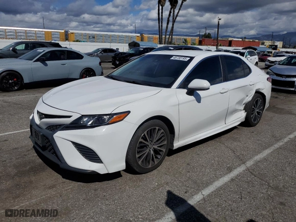 2019 Toyota Camry LE with VIN 4T1B11HK6KU837568, listed as a Copart auction lot 48730195 with 70,163 mi miles and Salvage Title. Bid and sale history available at carsss.com. Image 1.
