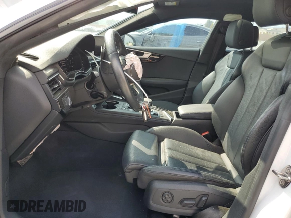 2019 Audi A5 Sportback Premium Plus with VIN WAUENCF50KA039970, listed as a Copart auction lot 68869113 with 30,718 mi miles. Bid and sale history available at carsss.com. Image 7.