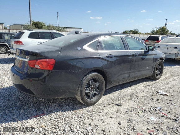 2017 Chevrolet Impala LS with VIN 2G11X5S3XH9165861, listed as a Copart auction lot 76938284 with 161,386 mi miles and Salvage Title. Bid and sale history available at carsss.com. Image 3.