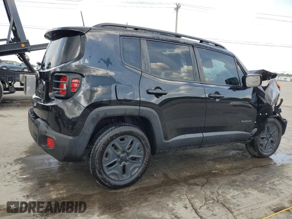 2019 Jeep Renegade Sport with VIN ZACNJBAB4KPK29516, listed as a Copart auction lot 55120225 with 115,727 mi miles and Salvage title. Bid and sale history available at DreamBid. Image 3.