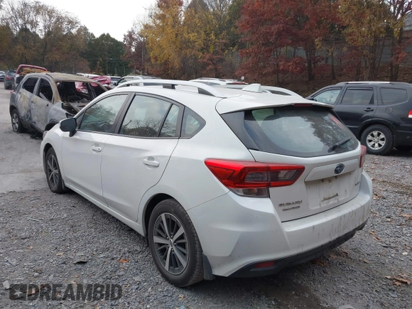 2020 Subaru Impreza Premium z VIN 4S3GTAV65L3706134, wystawiony jako IAAI lot #40711288 z przebiegiem 56 288 mil mil oraz . Historia ofert i sprzedaży dostępna na DreamBid. Obrazek 3.