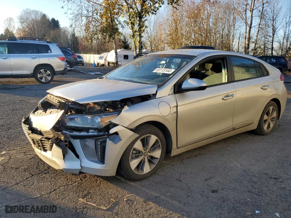 2019 Hyundai Ioniq Plug-In Hybrid with VIN KMHC65LD6KU122795, listed as a Copart auction lot 83115144 with NaN miles and Salvage Title. Bid and sale history available at carsss.com. Image 1.