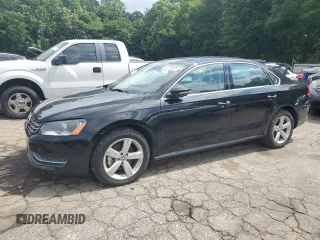 2012 Volkswagen Passat SE with VIN 1VWBN7A3XCC068012, listed as a Copart auction lot 61289965 with 134,954 mi miles and Clean title. Bid and sale history available at DreamBid. Image 1.