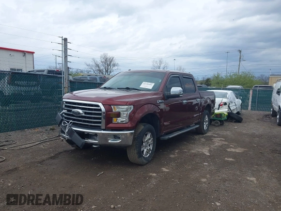 2016 Ford F-150 XLT with VIN 1FTEW1EF2GFD23058, listed as a IAAI auction lot 41930401 with 133,832 mi miles and . Bid and sale history available at carsss.com. Image 2.