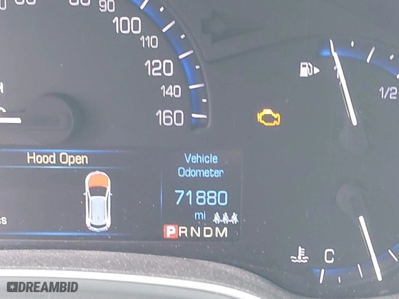 2014 Cadillac SRX Luxury Collection with VIN 3GYFNEE30ES584146, listed as a IAAI auction lot 41983346 with 71,880 mi miles. Bid and sale history available at carsss.com. Image 7.