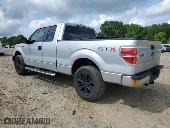2012 Ford F-150 XL with VIN 1FTFX1EF2CFC58319, listed as a Copart auction lot 56368435 with 61,517 mi miles and Salvage title. Bid and sale history available at DreamBid. Image 2.