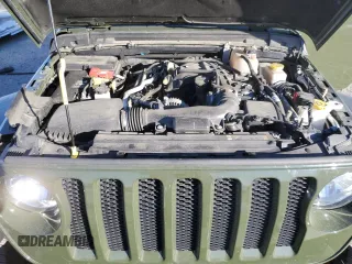 2023 Jeep Wrangler Sport S with VIN 1C4HJXDG7PW533826, listed as a Copart auction lot 86688294 with 40,336 mi miles and Salvage Title. Bid and sale history available at DreamBid. Image 12.