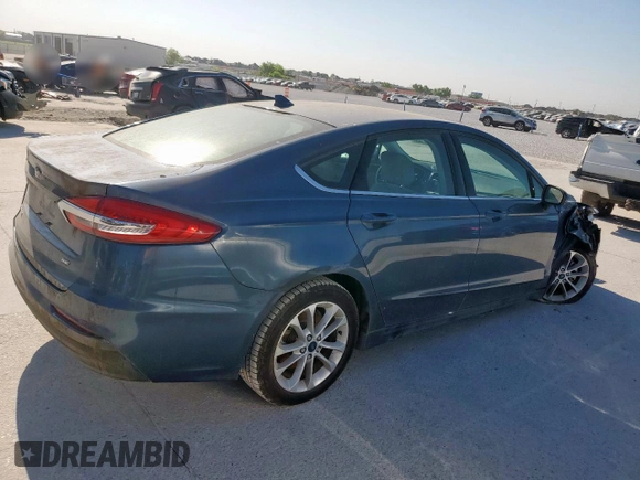 2019 Ford Fusion SE with VIN 3FA6P0H79KR149815, listed as a Copart auction lot 53328365 with 128,189 mi miles and Clean Title. Bid and sale history available at carsss.com. Image 3.