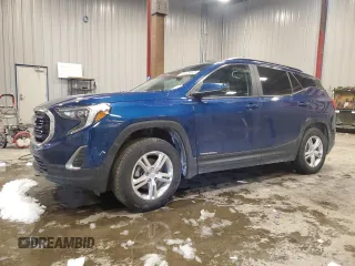 2021 GMC Terrain SLE with VIN 3GKALTEV1ML357587, listed as a Copart auction lot 45025055 with 68,880 mi miles and Salvage Title. Bid and sale history available at carsss.com. Image 1.