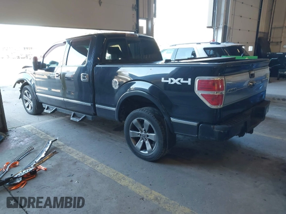 2009 Ford F-150 XL with VIN 1FTPW14V89FB12810, listed as a IAAI auction lot 41558298 with 182,193 mi miles. Bid and sale history available at carsss.com. Image 3.