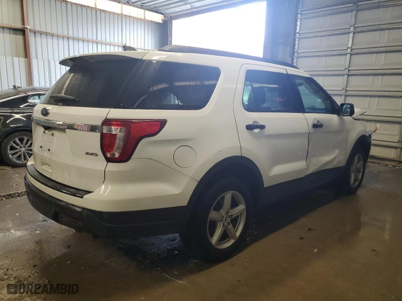 2018 Ford Explorer with VIN 1FM5K8B87JGA82850, listed as a Copart auction lot 78142084 with 76,420 mi miles and Salvage Title. Bid and sale history available at carsss.com. Image 3.
