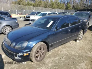 2002 Lexus GS 300 with VIN JT8BD69S420154376, listed as a Copart auction lot 43027015 with Not Provided miles and Salvage Title. Bid and sale history available at carsss.com. Image 1.