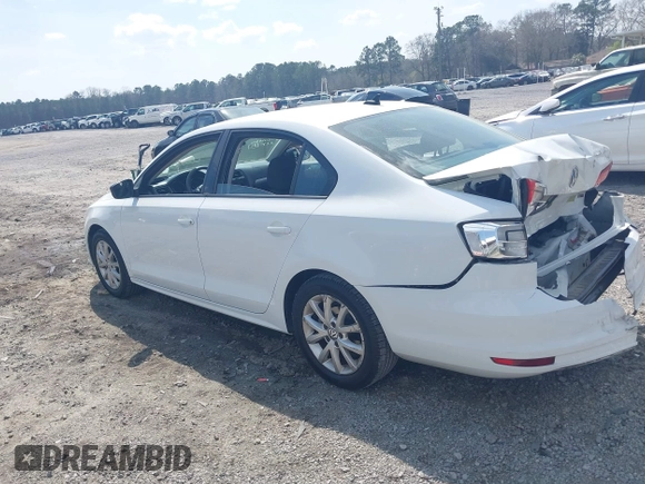 2015 Volkswagen Jetta Sedan 1.8T SE with VIN 3VWD17AJXFM249990, listed as a IAAI auction lot 41810073 with 127,683 mi miles. Bid and sale history available at carsss.com. Image 3.