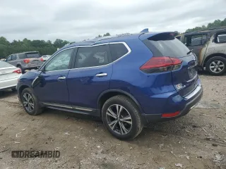 2018 Nissan Rogue SV z VIN 5N1AT2MV8JC852721, wystawiony jako Copart lot #58755385 z przebiegiem 69 454 mil mil oraz Szkoda całkowita • Salvage title. Historia ofert i sprzedaży dostępna na DreamBid. Obrazek 2.