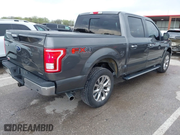 2016 Ford F-150 XLT with VIN 1FTEW1EF5GKD52240, listed as a IAAI auction lot 41971413 with 169,097 mi miles. Bid and sale history available at carsss.com. Image 4.