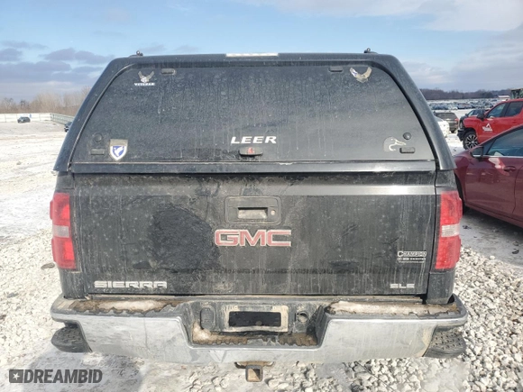 2017 GMC Sierra 1500 SLE with VIN 3GTU2MEC0HG187267, listed as a Copart auction lot 43667635 with 280,875 mi miles and Clean Title. Bid and sale history available at carsss.com. Image 6.