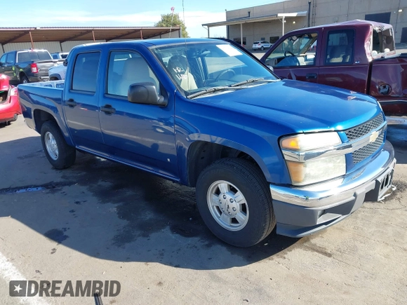 2006 Chevrolet Colorado 1LT with VIN 1GCCS136468284899, listed as a IAAI auction lot 41712625 with 192,374 mi miles and . Bid and sale history available at DreamBid. Image 1.