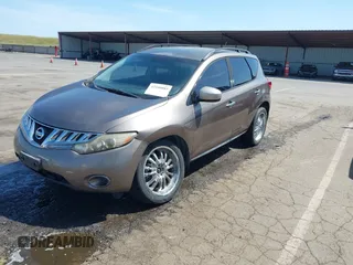 2009 Nissan Murano S with VIN JN8AZ18W09W101370, listed as a IAAI auction lot 42100083 with 168,687 mi miles and . Bid and sale history available at carsss.com. Image 20.