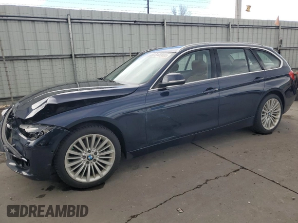 2014 BMW 3 Series 328i xDrive with VIN WBA3G7C51EKN36005, listed as a Copart auction lot 51489485 with 96,688 mi miles and Salvage Title. Bid and sale history available at carsss.com. Image 1.