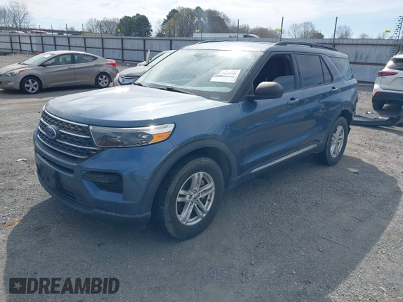 2020 Ford Explorer XLT z VIN 1FMSK8DH5LGB70377, wystawiony jako IAAI lot #41763798 z przebiegiem 88 582 mil mil oraz . Historia ofert i sprzedaży dostępna na DreamBid. Obrazek 18.