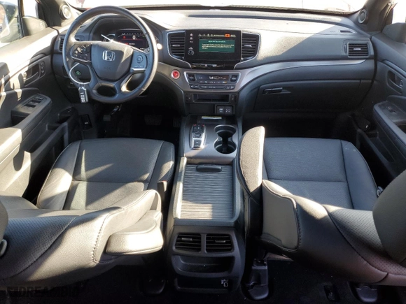 2023 Honda Passport EX-L with VIN 5FNYF8H54PB036057, listed as a Copart auction lot 46356775 with 159,946 mi miles and Salvage Title. Bid and sale history available at carsss.com. Image 8.
