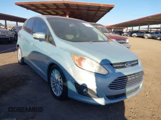 2013 Ford C-Max SEL with VIN 1FADP5BU8DL518765, listed as a IAAI auction lot 41868226 with 107,069 mi miles. Bid and sale history available at carsss.com. Image 1.