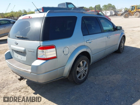 2008 Ford Taurus X Limited with VIN 1FMDK03W48GA12842, listed as a IAAI auction lot 42013429 with 167,478 mi miles and . Bid and sale history available at DreamBid. Image 4.