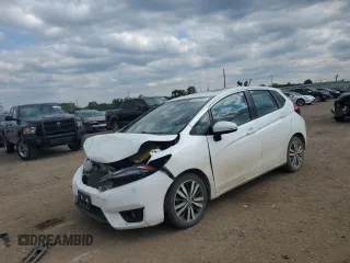 2015 Honda Fit EX-L with VIN 3HGGK5H88FM717933, listed as a Copart auction lot 60247355 with 103,170 mi miles and Salvage title. Bid and sale history available at DreamBid. Image 1.