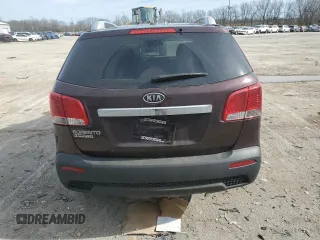 2011 Kia Sorento LX with VIN 5XYKT4A21BG085645, listed as a Copart auction lot 50027135 with Not Provided miles and Clean Title. Bid and sale history available at DreamBid. Image 6.