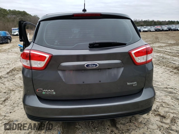 2017 Ford C-Max Energi SE with VIN 1FADP5EU5HL105056, listed as a Copart auction lot 40636914 with 0 mi miles and Salvage Title. Bid and sale history available at carsss.com. Image 6.