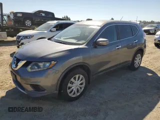 2014 Nissan Rogue SV with VIN 5N1AT2ML2EC832856, listed as a Copart auction lot 50266825 with 135,191 mi miles and Salvage Title. Bid and sale history available at DreamBid. Image 1.