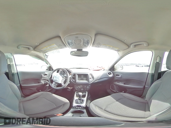 2019 Jeep Compass Sport z VIN 3C4NJCAB1KT637151, wystawiony jako Copart lot #60116915 z przebiegiem 74 149 mil mil oraz Nie do naprawy • Non repairable. Historia ofert i sprzedaży dostępna na DreamBid. Obrazek 15.