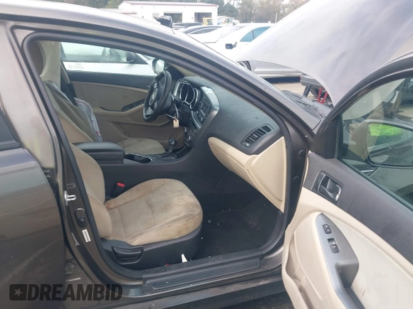 2015 Kia Optima LX with VIN 5XXGM4A72FG400848, listed as a IAAI auction lot 40802198 with 173,270 mi miles and . Bid and sale history available at DreamBid. Image 5.