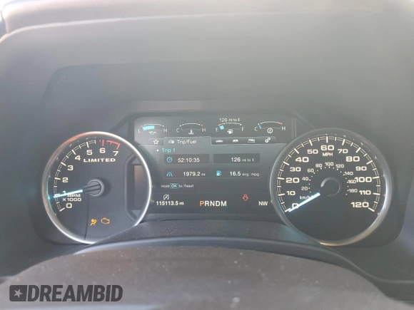 2019 Ford F-150 Limited with VIN 1FTEW1EG1KFC08162, listed as a Copart auction lot 46287575 with 115,113 mi miles and Salvage Title. Bid and sale history available at carsss.com. Image 9.